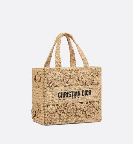 raffia dior book tote|Small Dior Book Tote Natural Raffia (26.5 x 22 x 14 cm) .